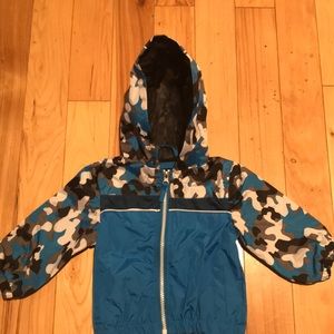 Ixtreme 12 month Baby Boys' Royal Blue Camo Jacket